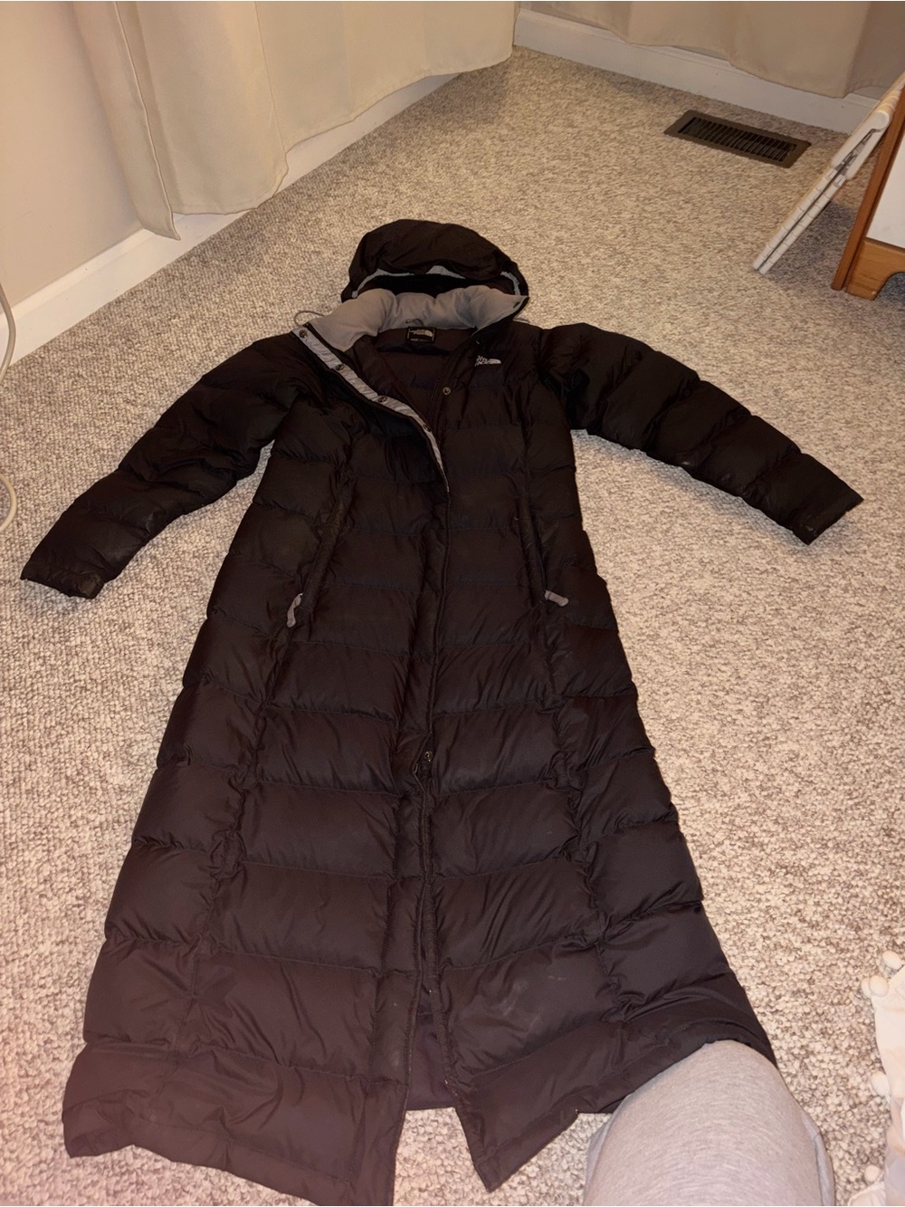 Vintage The North Face Triple C Long Goose Down Parka Jacket Size M Fall 2006